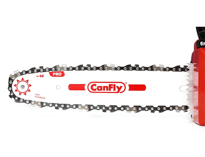 Canfly CL212 リチウムチェーンソー | 21V 低キックバックチェーンソー